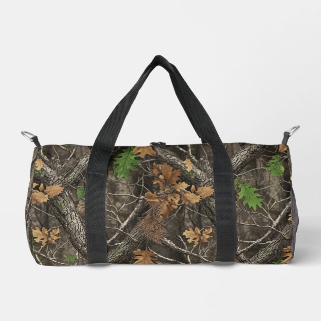 Bolso De Deporte Pequeño Hunting Camouflage Pattern (Anverso)