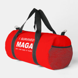 Bolso De Deporte Pequeño I Survived MAGA