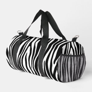 Bolso De Deporte Pequeño Impresión de cebra
