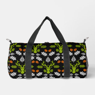 Bolso De Deporte Pequeño Impresión de la naturaleza del ciervo del bosque
