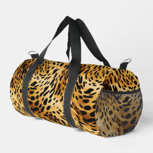 Bolso De Deporte Pequeño Impresión de leopardo de bolsitas de Duffel pequeñ
