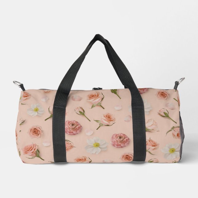 Bolso De Deporte Pequeño Impresión floral (Anverso)