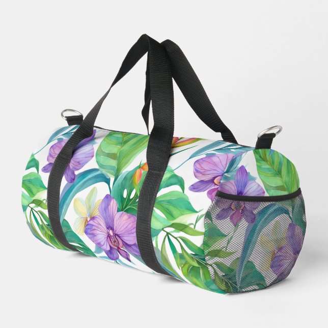 Bolso De Deporte Pequeño Impresión hawaiana moderna (Esquina derecha)