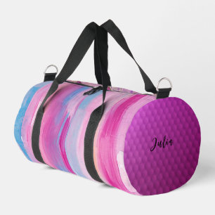 Bolso De Deporte Pequeño Impresión "Purple Lover"