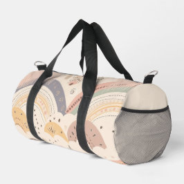 Bolso De Deporte Pequeño Ivory Boho Rainbow