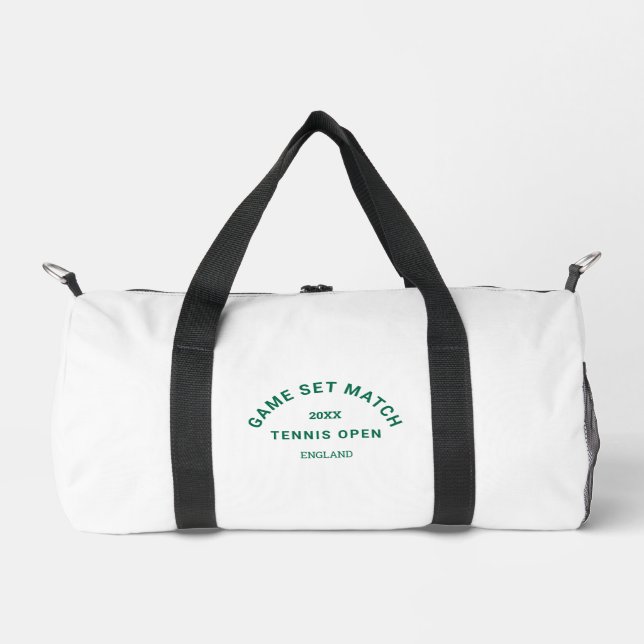Bolso De Deporte Pequeño Juego de juegos Partida Escudo Verde Personalizado (Anverso)
