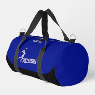 Bolso De Deporte Pequeño Jugador Chica de voleibol, regalo de cumpleaños, e