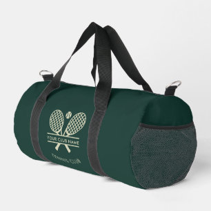 Bolso De Deporte Pequeño Jugadores del equipo de Tennis Club Name Green Per