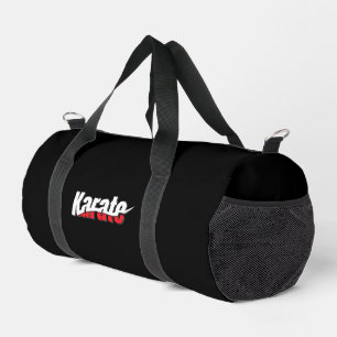 Bolso De Deporte Pequeño Karate Martial Arts Resumen Swish