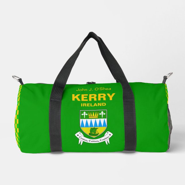 Bolso De Deporte Pequeño Kerry Ireland - Personalizado irlandés (Anverso)