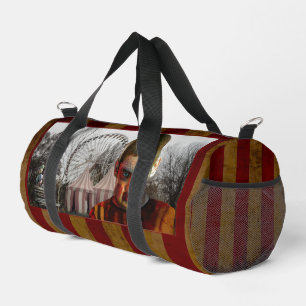 Bolso De Deporte Pequeño La cara feliz de muñeca de hombre de SlipperyJoe e
