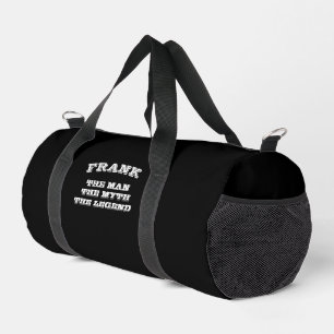 Bolso De Deporte Pequeño La leyenda del mito del hombre tiene una graciosa
