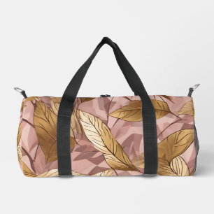 Bolso De Deporte Pequeño La moderna colección de Rubor Pink Gold Boho Lees