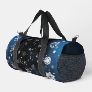 Bolso De Deporte Pequeño La Navidad de SlipperyJoe invernal mágica pacífica