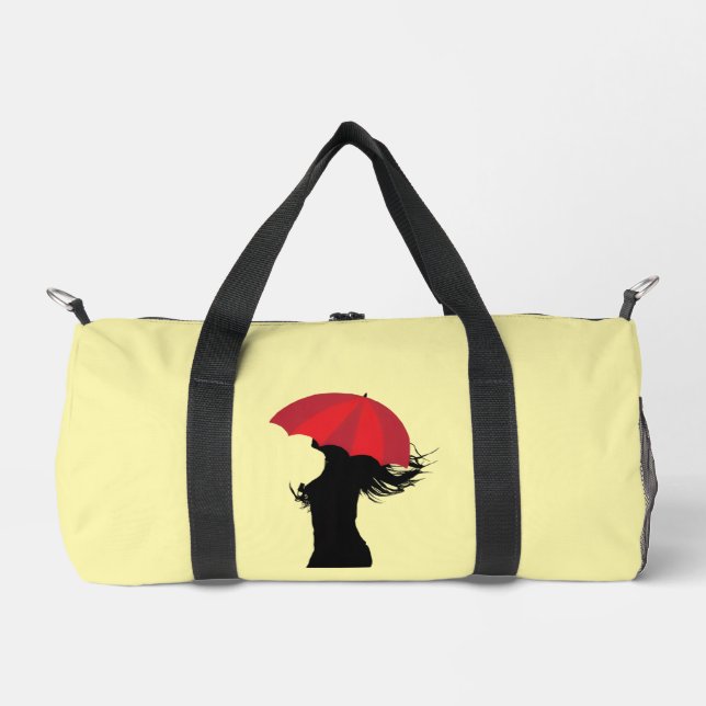 Bolso De Deporte Pequeño La pequeña sombrilla roja (Anverso)