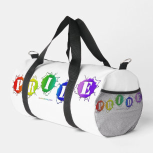Bolso De Deporte Pequeño La señal de orgullo de colores arcoíris de Slipper