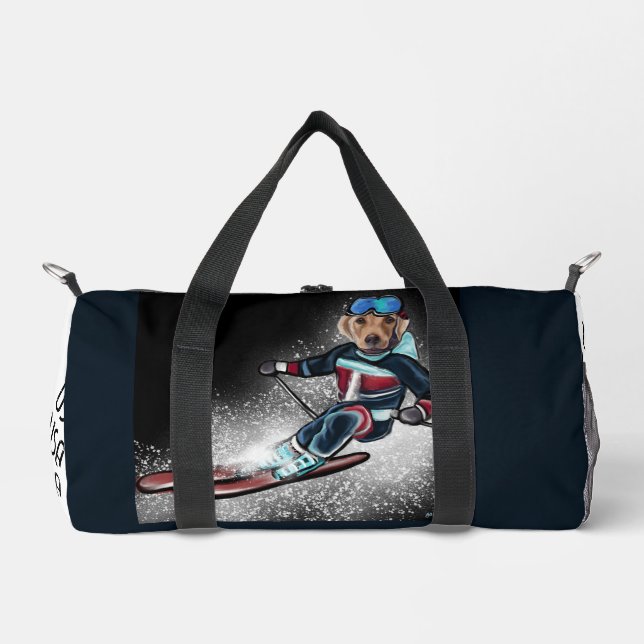 BOLSO DE DEPORTE PEQUEÑO LABRADOR RETRIEVER  (Anverso)