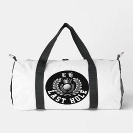 Bolso De Deporte Pequeño Last Hole Black & White Monogram Crest