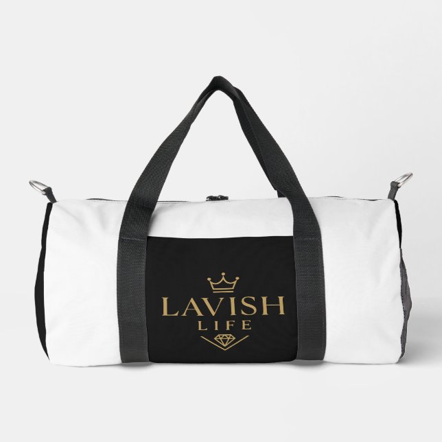 Bolso De Deporte Pequeño Lavish Life Duffel Bag  (Anverso)