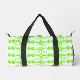 Bolso De Deporte Pequeño Legacy Minimalist Gym Design – Neon Green Fitness 