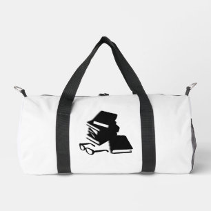 Bolso De Deporte Pequeño Libros y anteojos