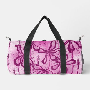 Bolso De Deporte Pequeño Lilies con tinta - rosa