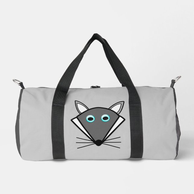Bolso De Deporte Pequeño Lobo de Halloween (Anverso)