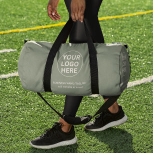 Bolso De Deporte Pequeño Logotipo comercial promocional Sage Green