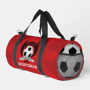 Bolso De Deporte Pequeño Logotipo de fútbol personalizado elegante