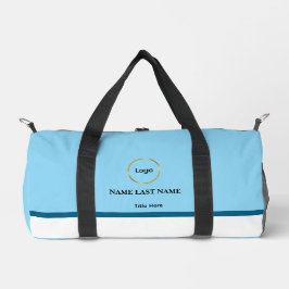 Bolso De Deporte Pequeño Logotipo personalizado elegante imán azul polvorie