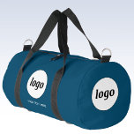 Bolso De Deporte Pequeño Logotipo Texto Promocional Negocio Verde azulado V<br><div class="desc">Agregue su propio logotipo y texto personalizado a este diseño. Nombre de su empresa, lema, sitio web o número de teléfono. Minimalista y profesional. Ideal para un producto promocional para sus empleados, personal, clientes y clientes. Ideal para ferias, viajes, eventos corporativos o deportivos y regalos. Para ver otras versiones, vea...</div>