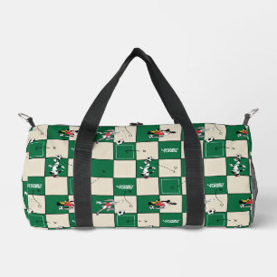 Bolso De Deporte Pequeño LOONEY TUNES™ Patrón de rejilla de fútbol