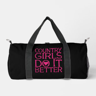 Bolso De Deporte Pequeño Los Chicas del país lo hacen mejor