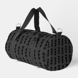 Bolso De Deporte Pequeño Los triángulos colgantes negros modernos y elegant