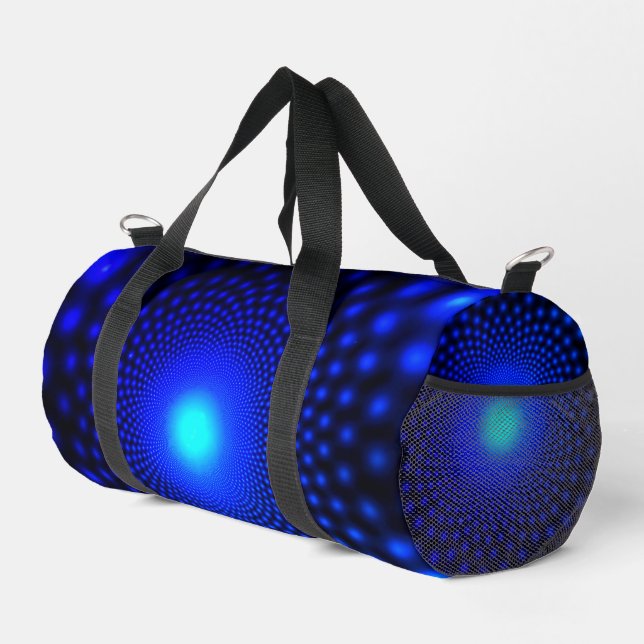 Bolso De Deporte Pequeño Luces azul neón (Esquina derecha)
