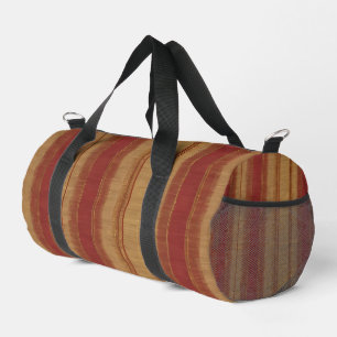 Bolso De Deporte Pequeño Lujo Linen Popular Burgundy Gold Collection