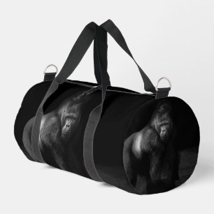 Bolso De Deporte Pequeño Luz sobre la fuerza: gorila espalda plateada