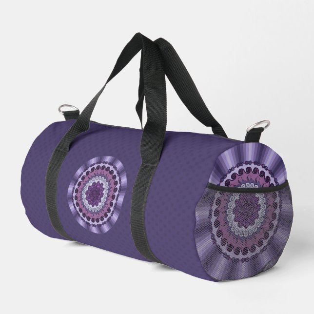 Bolso De Deporte Pequeño Mandalá de Viento (Esquina derecha)