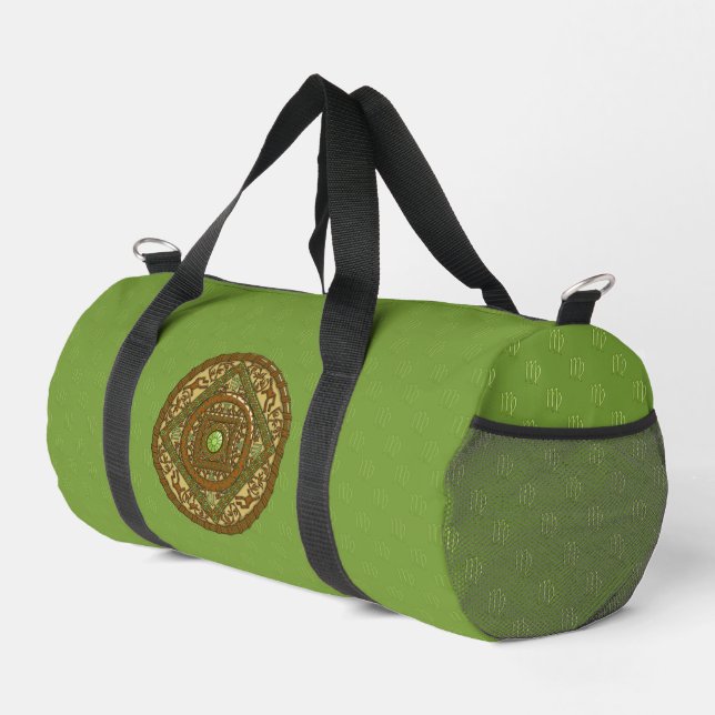Bolso De Deporte Pequeño Mandala de Virgo (Esquina derecha)