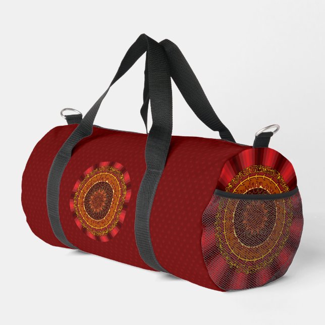 Bolso De Deporte Pequeño Mandalala de Fuego (Esquina derecha)