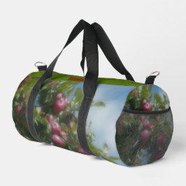 Bolso De Deporte Pequeño Manzanas rojas en pintura de árbol personalizadas