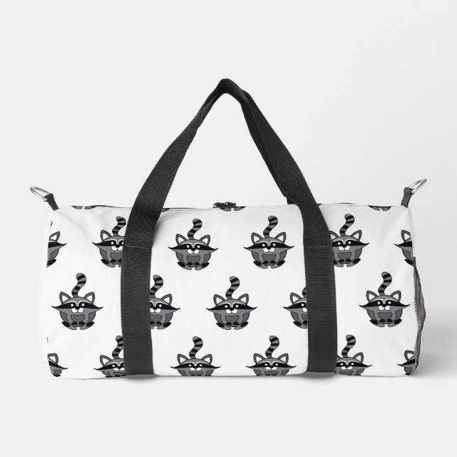 Bolso De Deporte Pequeño Mapache Pequeño (Anverso)