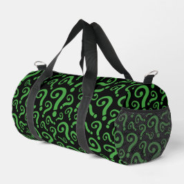 Bolso De Deporte Pequeño Marcos de preguntas verdes