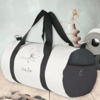 Marfil Gris Pizarra Floral Arte Línea Minimalista 