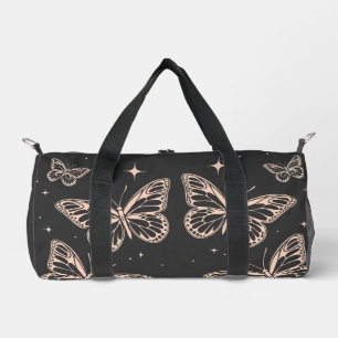 Bolso De Deporte Pequeño Mariposa Celestial   Gimnasio Cottagecore Rosa Cla