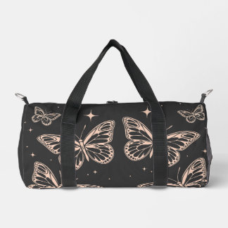 Bolso De Deporte Pequeño Mariposa Celestial | Gimnasio Cottagecore Rosa Cla