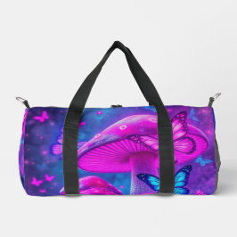 Bolso De Deporte Pequeño Mariposas Flores Mushrooms-Fairycore