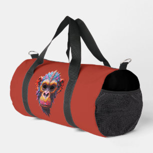 Bolso De Deporte Pequeño Máscara de Chimpancé Ornata