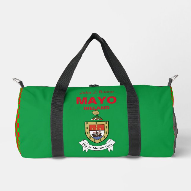 Bolso De Deporte Pequeño Mayo Irlanda - Personalizado irlandés (Anverso)