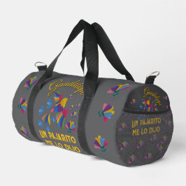 Bolso De Deporte Pequeño  "Me lo dijo un pajarito" Arte Popular Mexicano